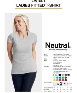 Ekologisk T-shirt Neutral