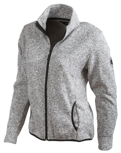 Stickad fleece jacket – Dam