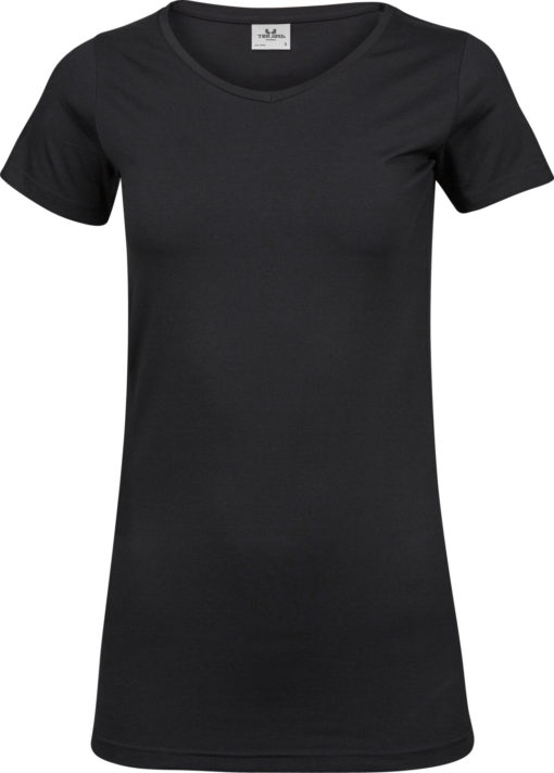 Extra Lång Stretch T-shirt från Tee Jays – Dam