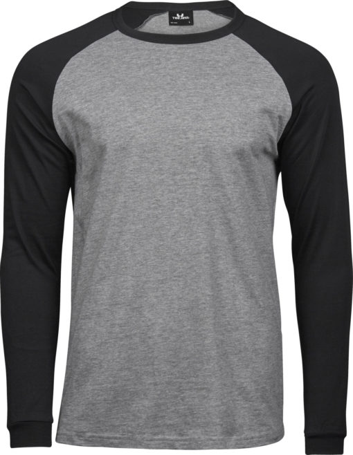 Långärmad Baseball T-shirt från Tee Jays – Herr
