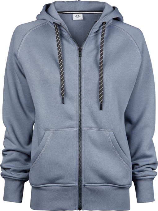 Hoodie med Dragkedja – Dam