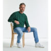 Heavy Duty Workwear Collar Sweatshirt från Russell – Unisex