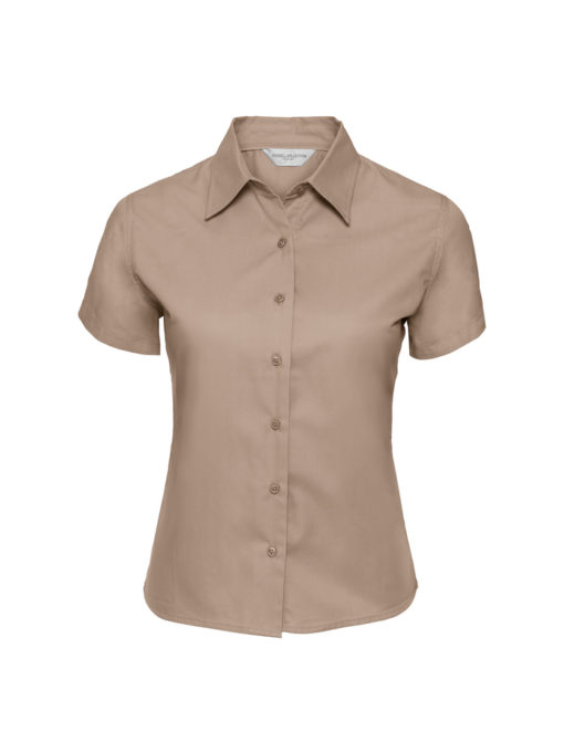 Ladies’ Short Sleeve Classic Twill Shirt från Russell – Damer