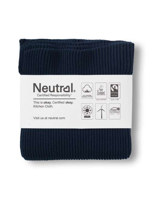 Rib Knit Kitchen Cloth från Neutral